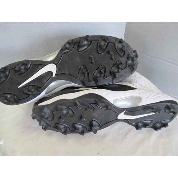 Nike Zoom Code Elite 3/4 Football Cleats White Black 603368-010 Men’s Size 18 - Picture 3 of 3